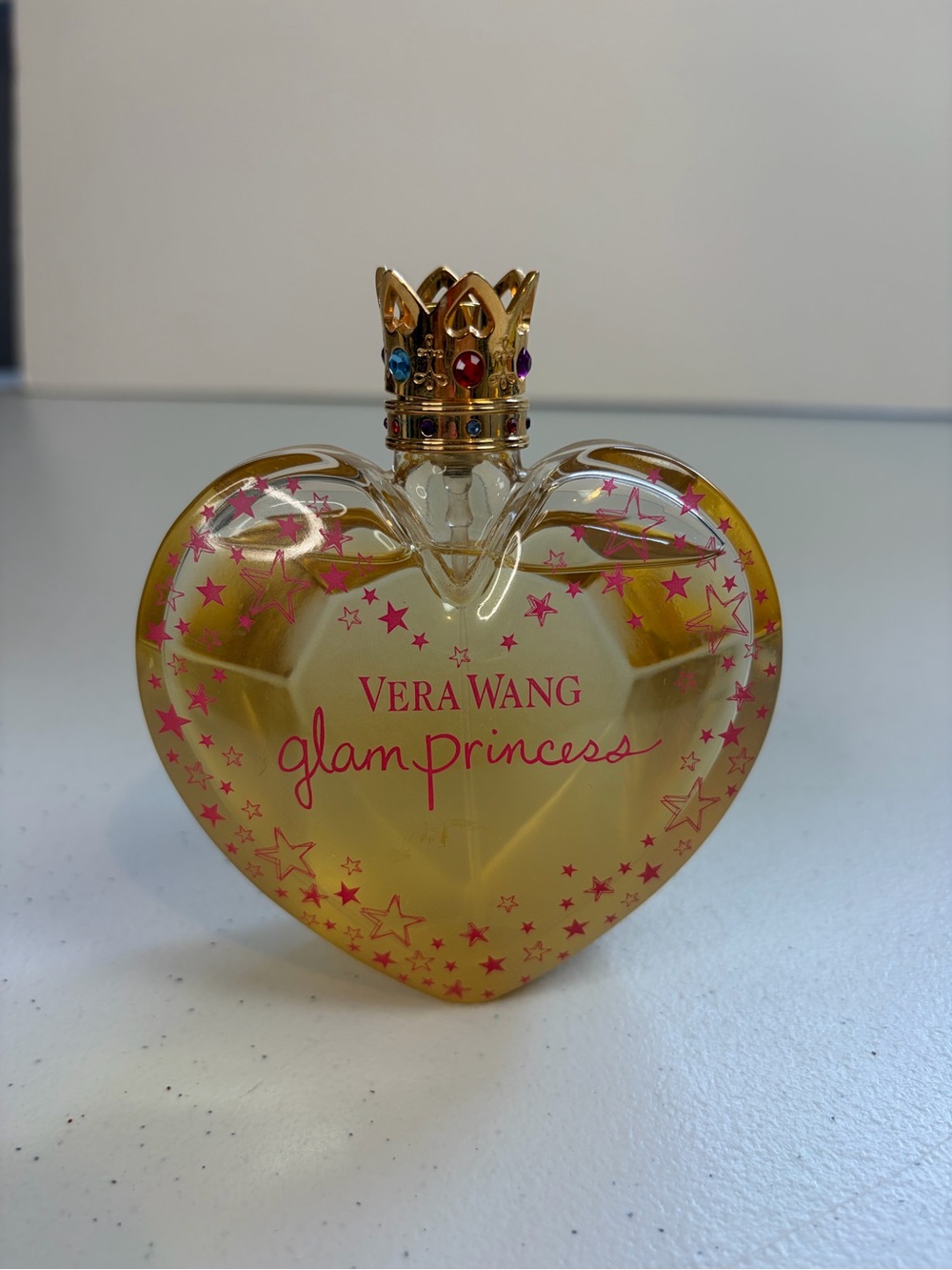 Vera Wang Glam Princess 3.4 eau de toilette EDT fl oz Heart fragrance perfume